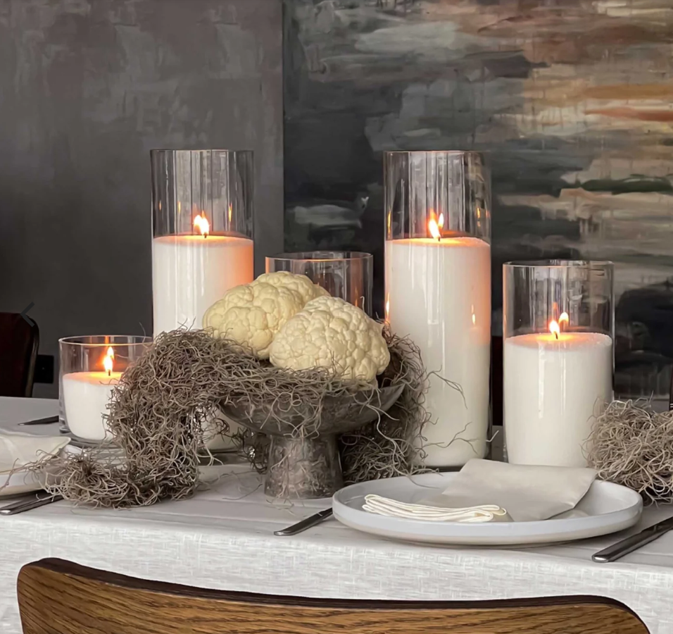 Premium Perlenwachs Kerze