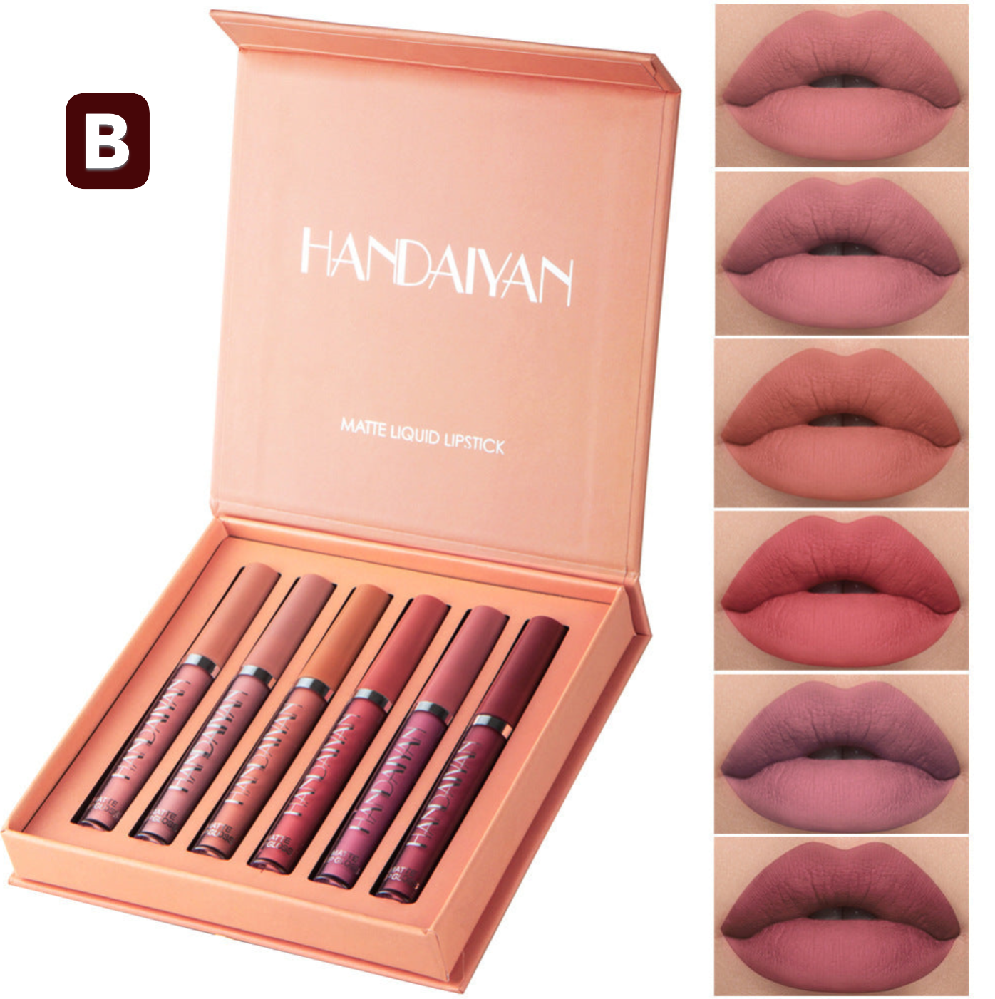 Liquid Lippenstifte 6-Set