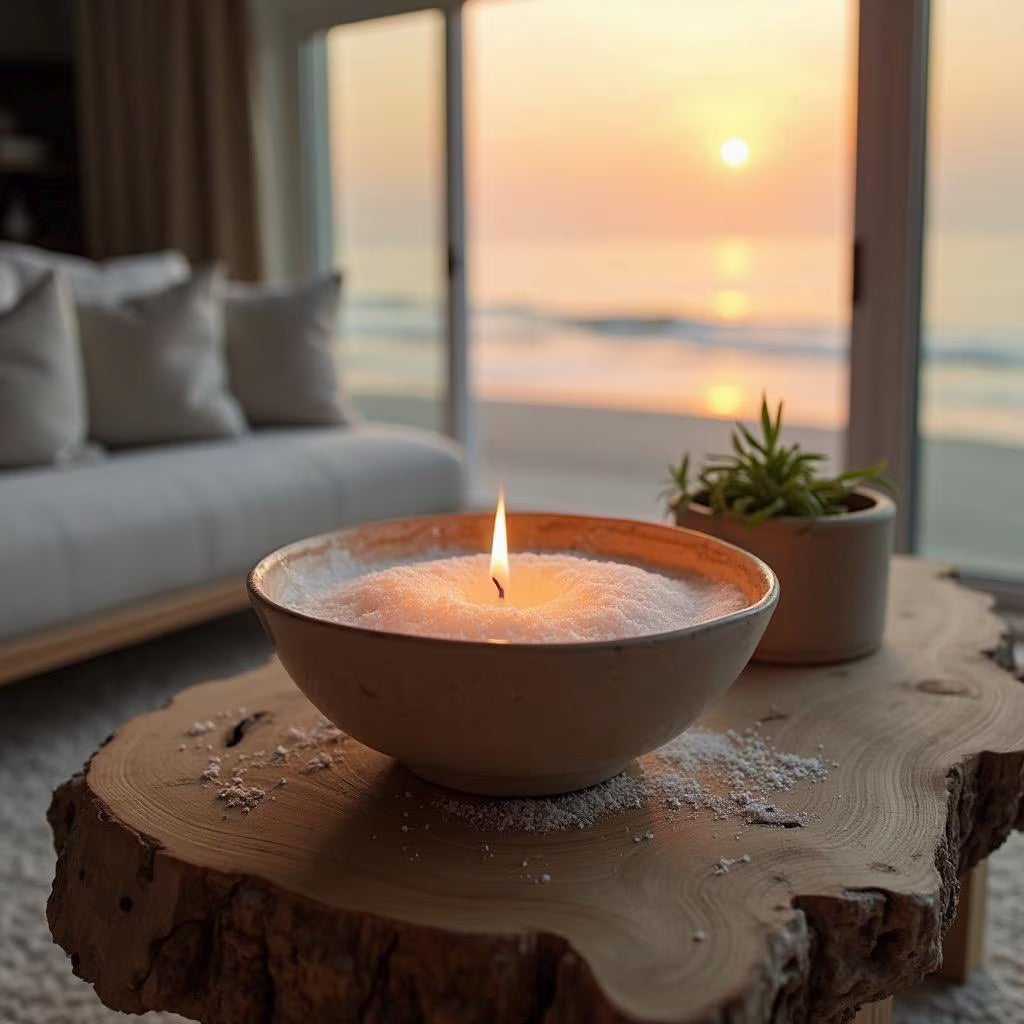 Premium Perlenwachs Kerze